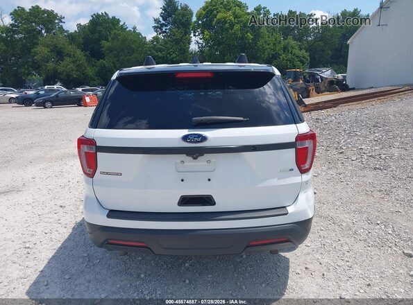 1FM5K8AR7KGA12907 2019 FORD POLICE INTERCEPTOR Белый 