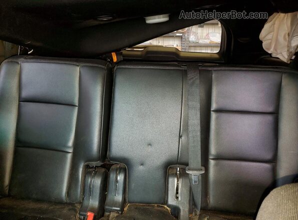 1FM5K8AR8GGC67752 2016 FORD EXPLORER Black Вид задніх сидінь