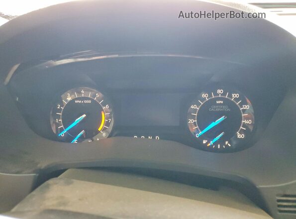 1FM5K8AR8GGC67752 2016 FORD EXPLORER Black Вид щитка приладів