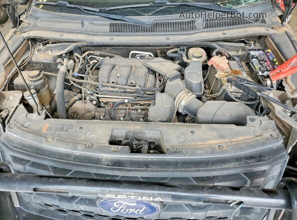 1FM5K8AR8GGC67752 2016 FORD EXPLORER Black Вид підкапотного простору