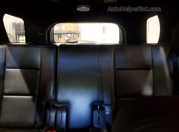 1FM5K8AR8HGC26085 2017 FORD EXPLORER Black უკანა სავარძლების ხედი