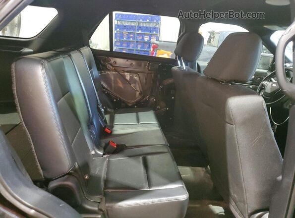 1FM5K8AR8HGC26085 2017 FORD EXPLORER Black უკანა სალონის ხედი