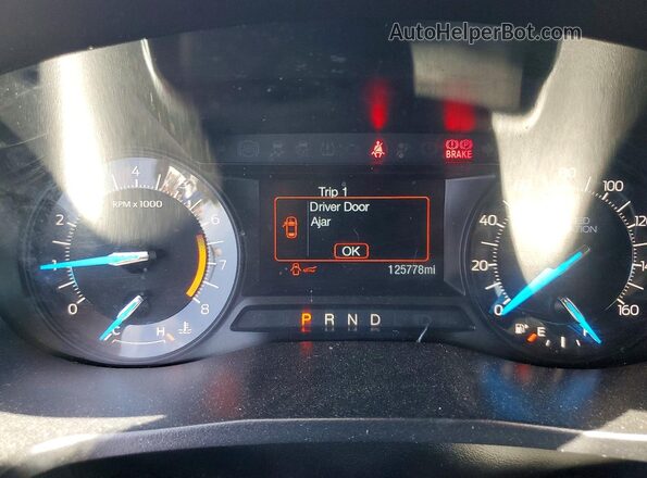 1FM5K8AR8JGC76653 2018 FORD EXPLORER White Widok zestawu wskaźników