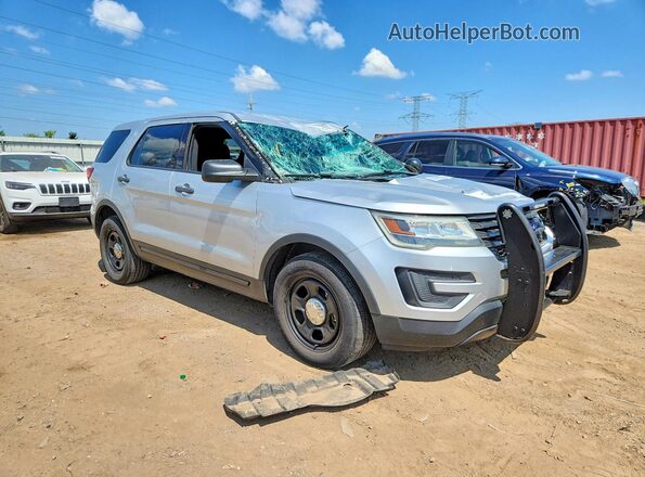 1FM5K8AR9GGA71965 2016 FORD EXPLORER Silver Առջևի աջ