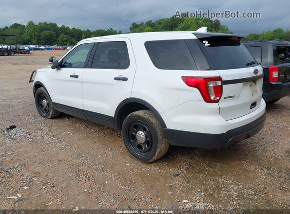 1FM5K8AR9GGC72703 2016 FORD UTILITY POLICE INTERCEPTOR White Հետևի ձախ