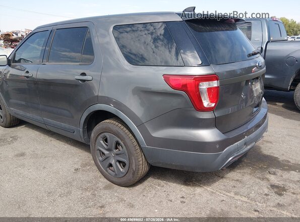 1FM5K8AR9GGD05747 2016 FORD UTILITY POLICE INTERCEPTOR Gray Tył lewy