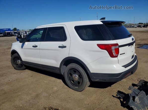 1FM5K8AR9JGA20778 2018 FORD EXPLORER White Задня ліва чверть