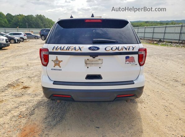 1FM5K8AR9KGA29160 2019 FORD EXPLORER White Vista trasera