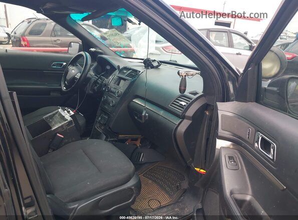 1FM5K8ARXGGC14857 2016 FORD UTILITY POLICE INTERCEPTOR Black Vista interior delantera