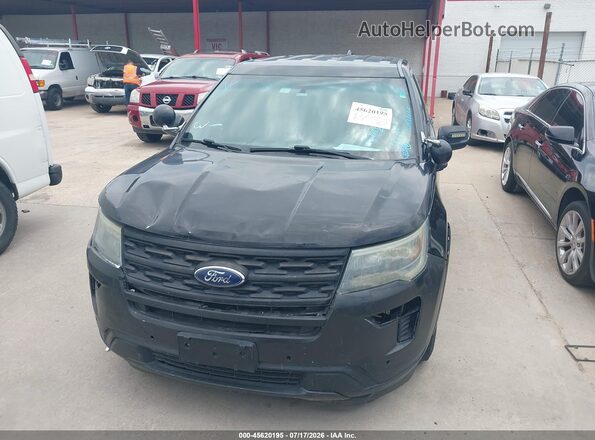 1FM5K8ARXGGC14857 2016 FORD UTILITY POLICE INTERCEPTOR Black Vista del cuadro de instrumentos