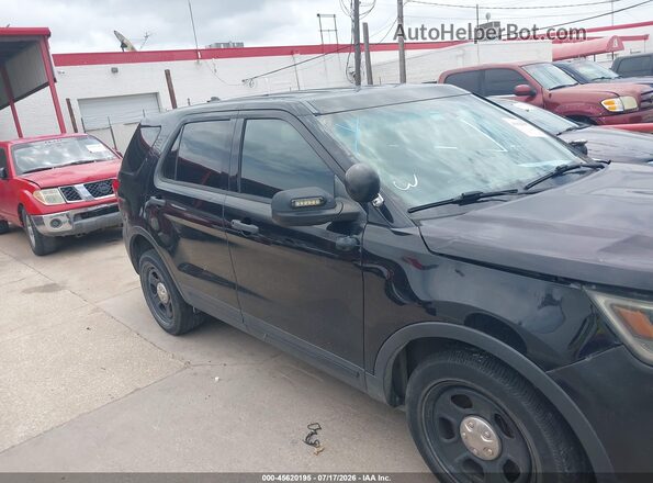 1FM5K8ARXGGC14857 2016 FORD UTILITY POLICE INTERCEPTOR Black Vista interior trasera