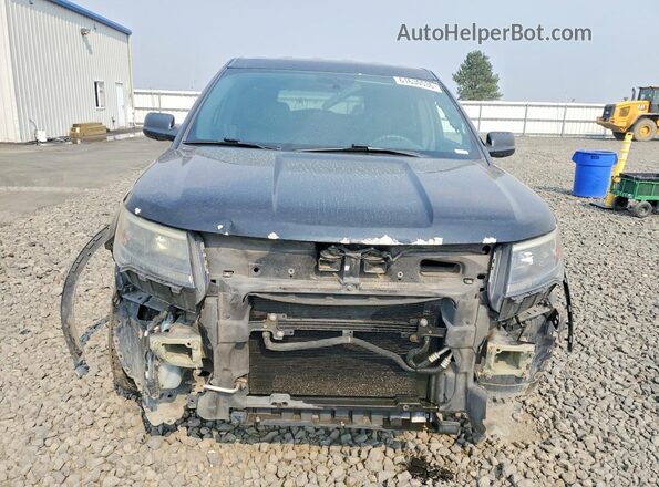 1FM5K8ARXHGC14536 2017 FORD EXPLORER Black Vista frontal