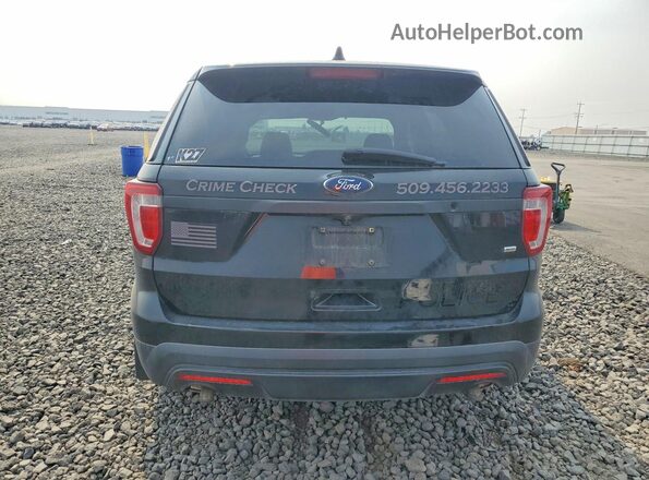 1FM5K8ARXHGC14536 2017 FORD EXPLORER Black Vista trasera