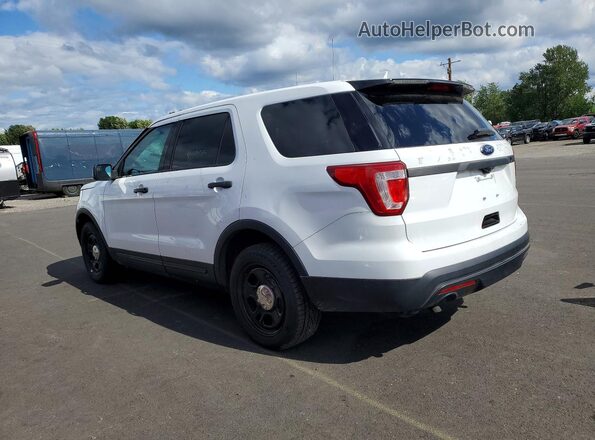 1FM5K8ARXHGE25851 2017 FORD EXPLORER White Trasero izquierdo