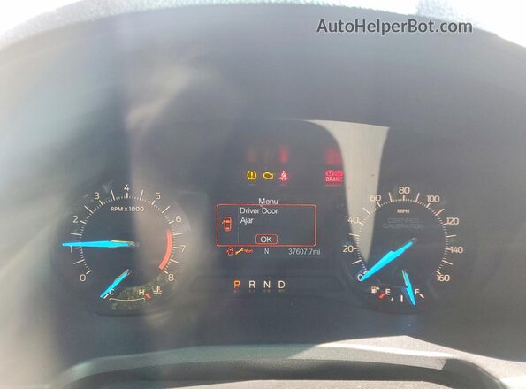 1FM5K8ARXHGE25851 2017 FORD EXPLORER White Vista del cuadro de instrumentos