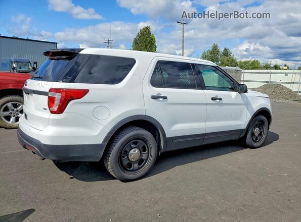 1FM5K8ARXHGE25851 2017 FORD EXPLORER White Trasero derecho