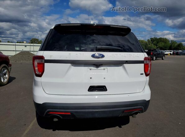 1FM5K8ARXHGE25851 2017 FORD EXPLORER White Vista trasera