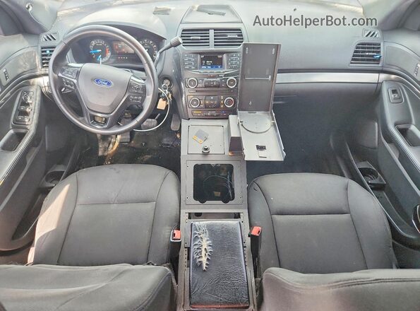 1FM5K8AT0HGD60147 2017 FORD EXPLORER Black Vista del salpicadero