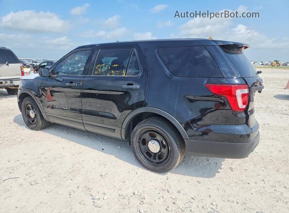 1FM5K8AT0HGD60147 2017 FORD EXPLORER Black Trasero izquierdo