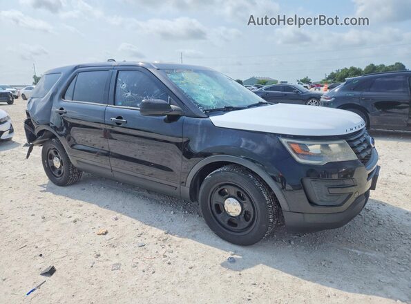 1FM5K8AT0HGD60147 2017 FORD EXPLORER Black Delantero derecho