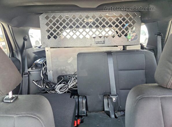 1FM5K8AT0HGD60147 2017 FORD EXPLORER Black Vista de los asientos traseros