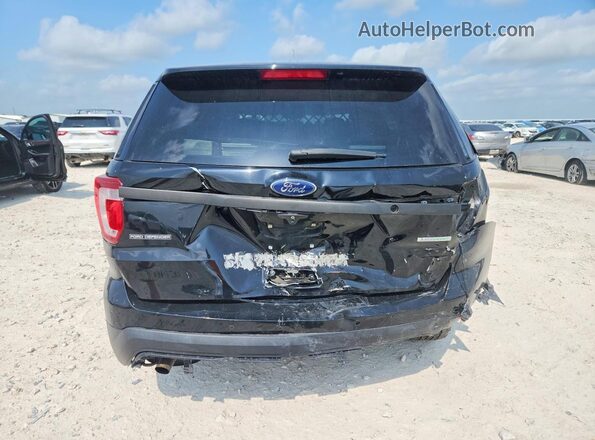 1FM5K8AT0HGD60147 2017 FORD EXPLORER Black Vista trasera