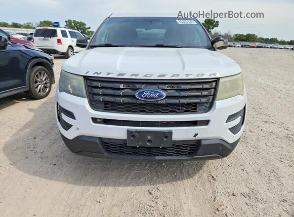1FM5K8AT1HGA71276 2017 FORD EXPLORER White Вид спереду