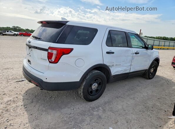 1FM5K8AT1HGA71276 2017 FORD EXPLORER White Задня права чверть