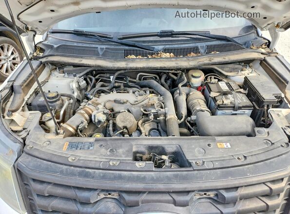1FM5K8AT1HGA71276 2017 FORD EXPLORER White Вид підкапотного простору