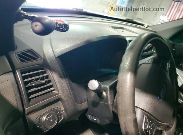 1FM5K8AT2GGD16035 2016 FORD EXPLORER Black ხელსაწყოთა პანელის ხედი