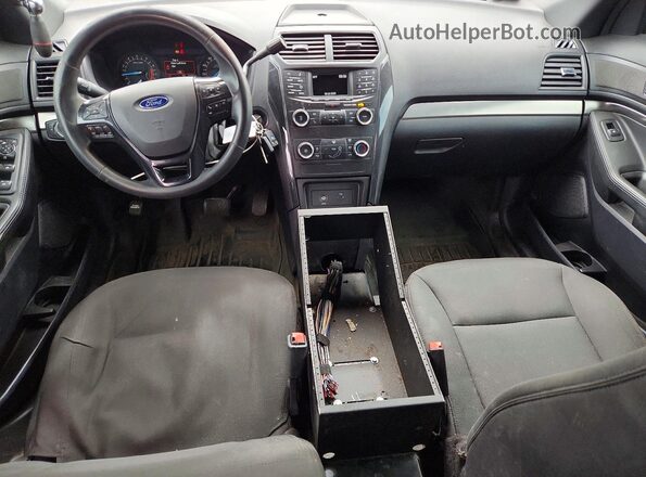 1FM5K8AT8KGA13057 2019 FORD EXPLORER Black Вид панелі приладів