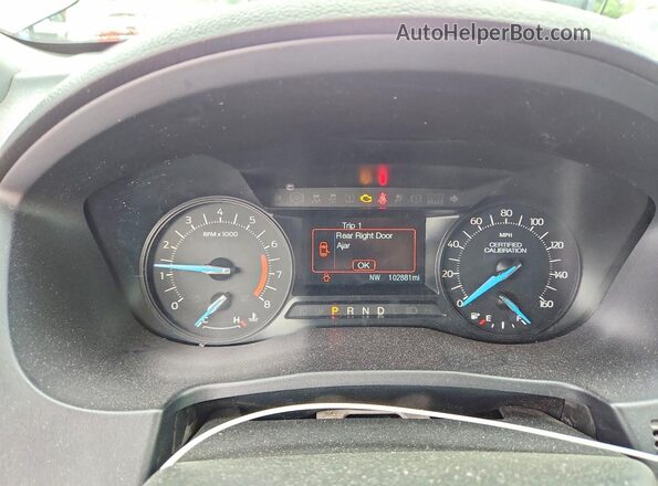 1FM5K8AT8KGA13057 2019 FORD EXPLORER Black Вид щитка приладів