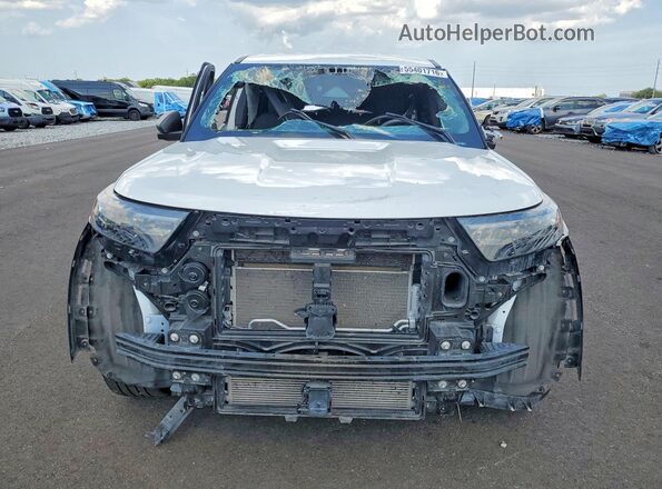 1FM5K8AW1SGA87804 2025 FORD EXPLORER White Вид спереду