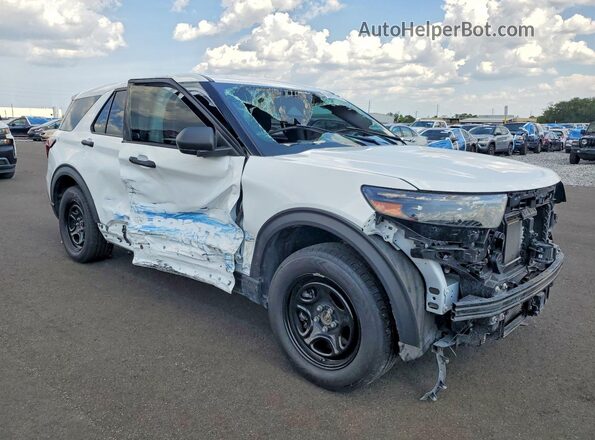 1FM5K8AW1SGA87804 2025 FORD EXPLORER White Передня права чверть