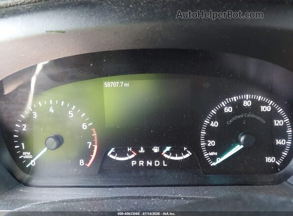 1FM5K8AW2LGA84458 2020 FORD POLICE INTERCEPTOR White უკანა სავარძლების ხედი