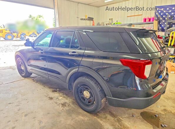 1FM5K8AW2MNA20322 2021 FORD EXPLORER Черный Задняя левая четверть