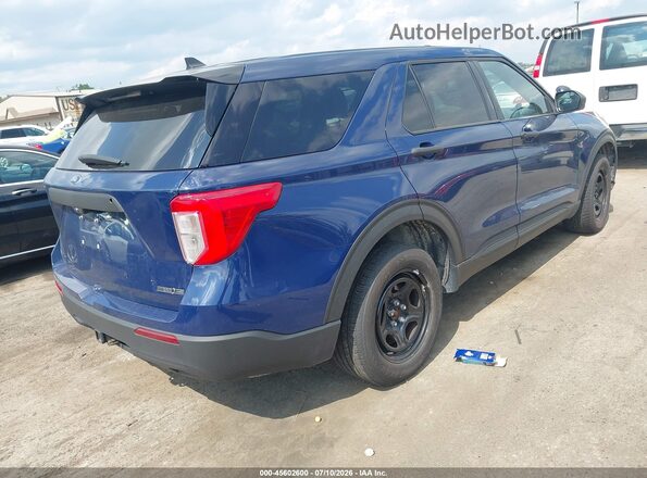 1FM5K8AW3PNA03047 2023 FORD POLICE INTERCEPTOR Blue უკანა მარჯვენა