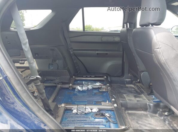 1FM5K8AW3PNA03047 2023 FORD POLICE INTERCEPTOR Blue VIN კოდის სტიკერის ხედი