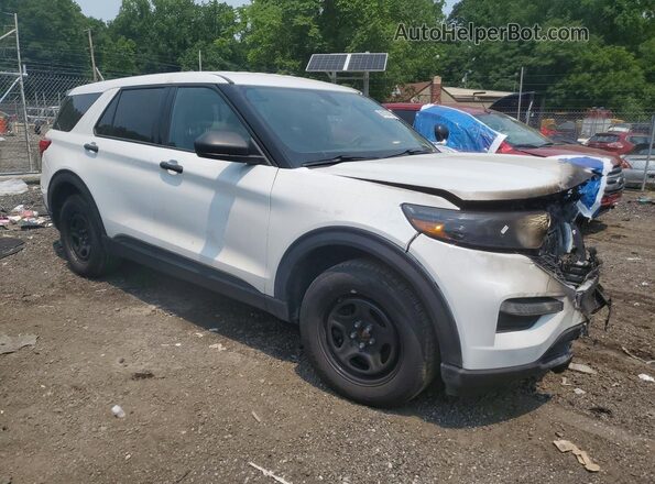 1FM5K8AW4PNA09035 2023 FORD EXPLORER White Przód prawy