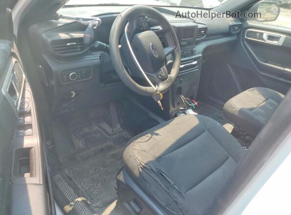 1FM5K8AW4PNA09035 2023 FORD EXPLORER White Widok deski rozdzielczej