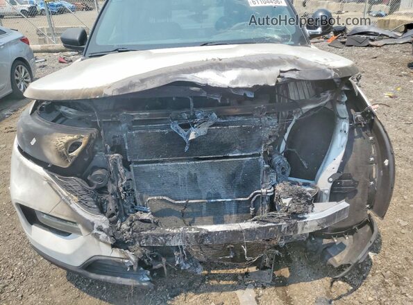 1FM5K8AW4PNA09035 2023 FORD EXPLORER White Widok wnętrza z tyłu
