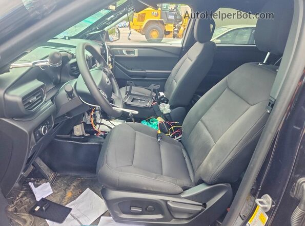 1FM5K8AW6PNA04466 2023 FORD EXPLORER Black Vista interior delantera