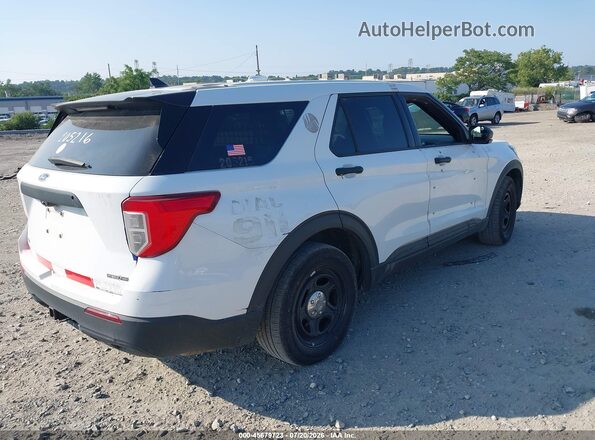1FM5K8AW7LGC14007 2020 FORD POLICE INTERCEPTOR White Հետևի աջ