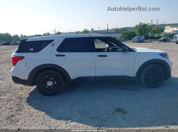 1FM5K8AW7LGC14007 2020 FORD POLICE INTERCEPTOR White Սալոնի հետևի տեսք