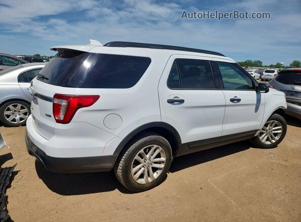 1FM5K8B80GGC11343 2016 FORD EXPLORER White Rear right