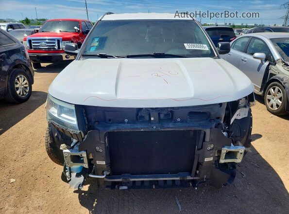 1FM5K8B80GGC11343 2016 FORD EXPLORER White Front view
