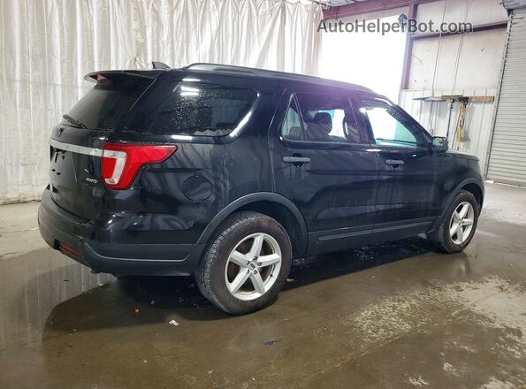 1FM5K8B81JGA58852 2018 FORD EXPLORER Black Հետևի աջ