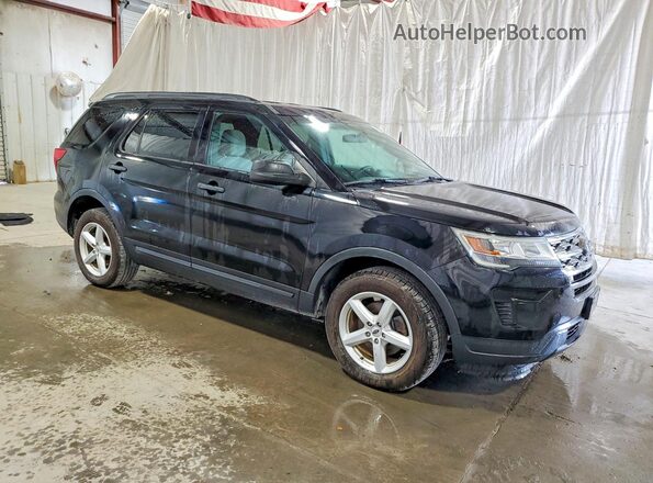 1FM5K8B81JGA58852 2018 FORD EXPLORER Black Առջևի աջ