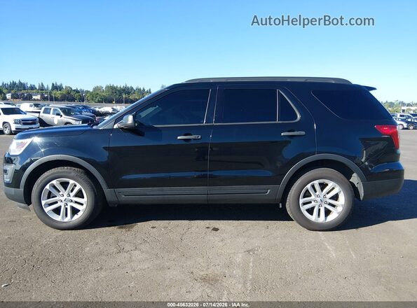 1FM5K8B82HGC63686 2017 FORD EXPLORER Black 360 interior view