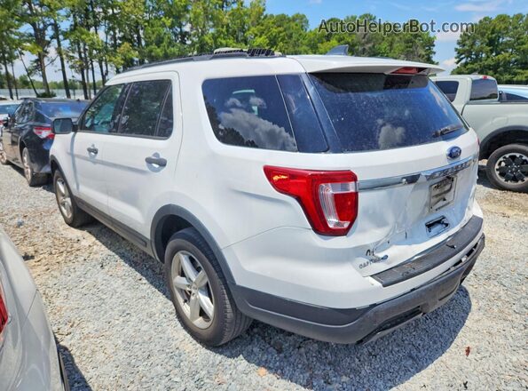 1FM5K8B82JGC02568 2018 FORD EXPLORER White უკანა მარცხენა